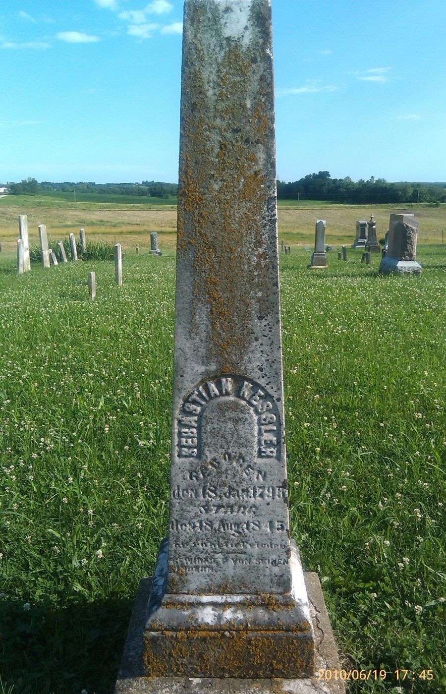 Sebastian Kessler's obelisk